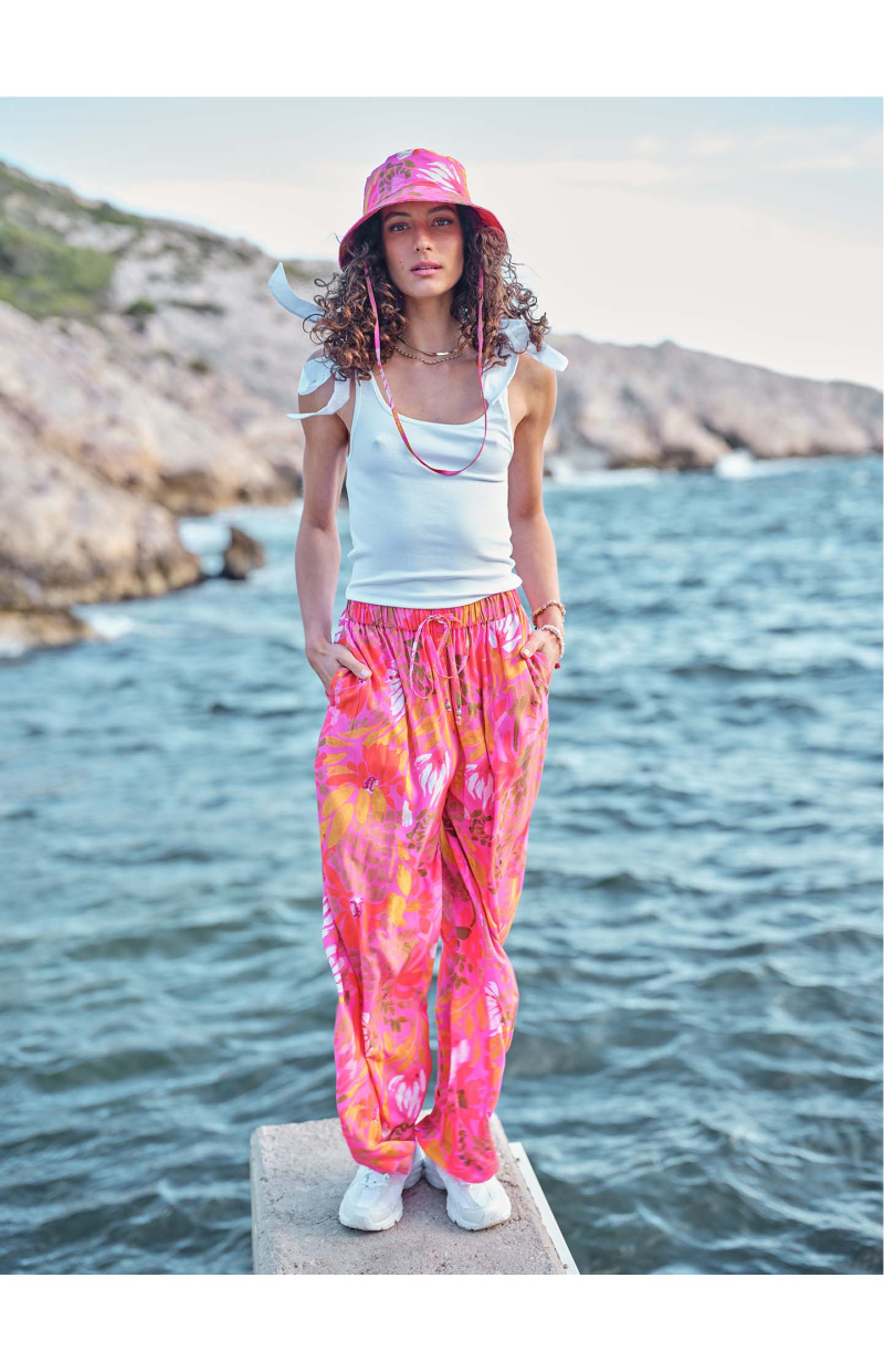 PANTALON CARLA FUCHSIA