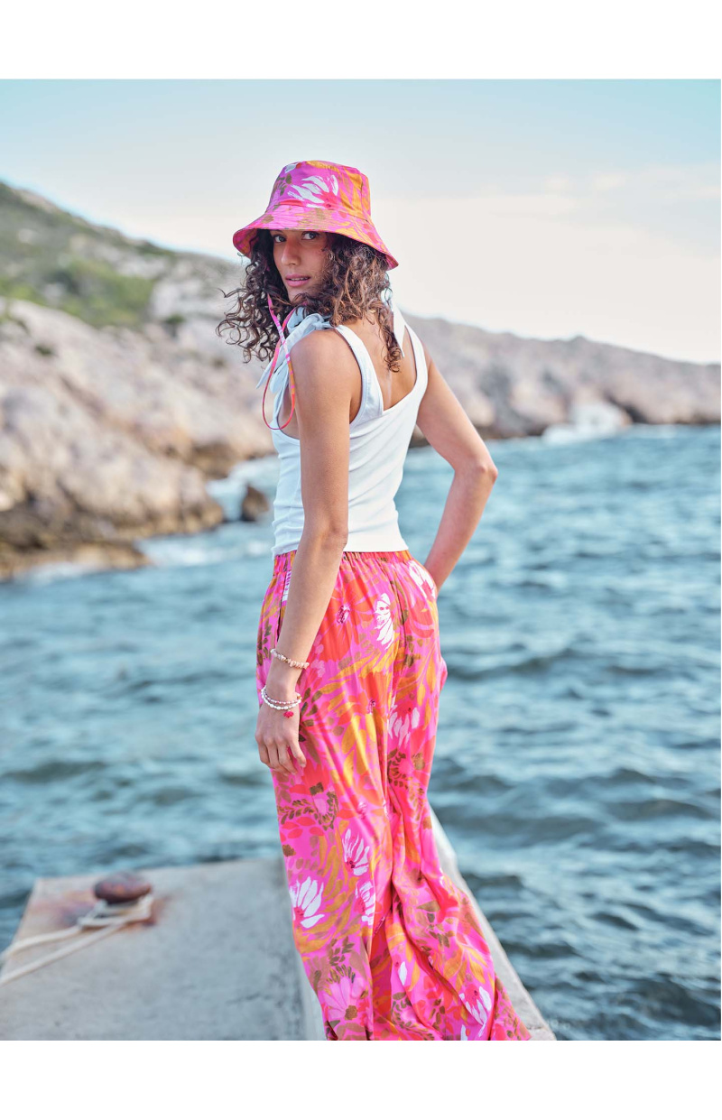 PANTALON CARLA FUCHSIA